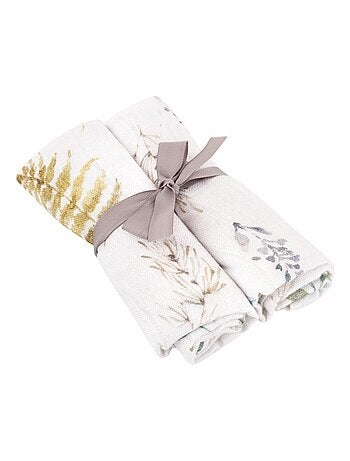 Lote de 2 muselinas de viscosa de bambú para bebé | SEVIRA KIDS