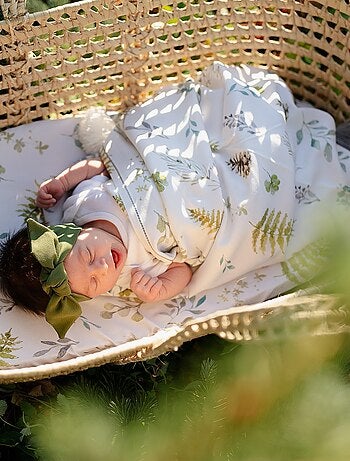 Lote de 2 muselinas de viscosa de bambú para bebé | SEVIRA KIDS