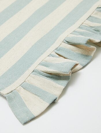 Lote de 2 paños de cocina con volantes (50x70 cm)