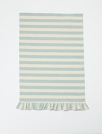 Lote de 2 paños de cocina con volantes (50x70 cm)