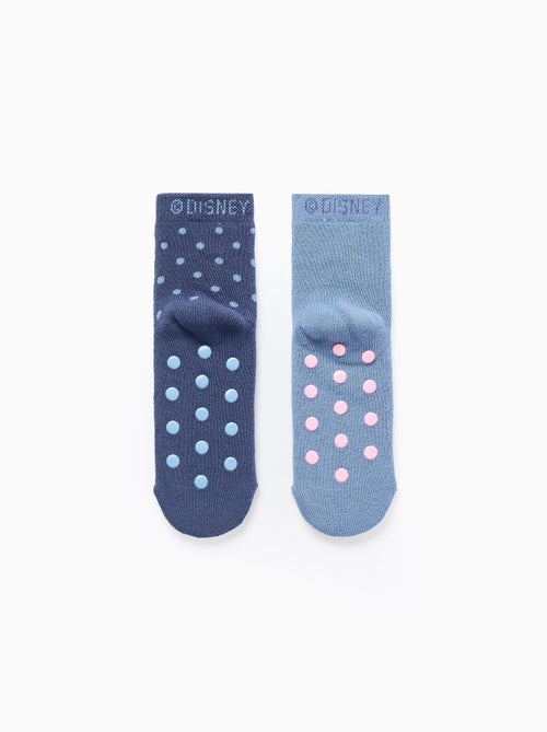 Lote de 2 pares de calcetines antideslizantes stitch - Kiabi