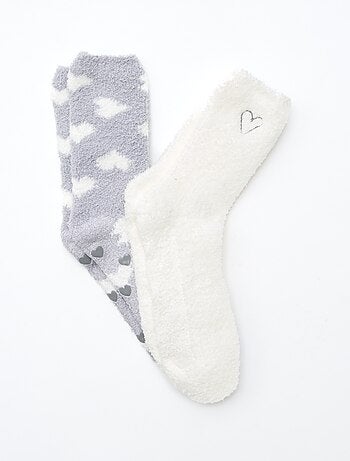 Lote de 2 pares de calcetines cálidos