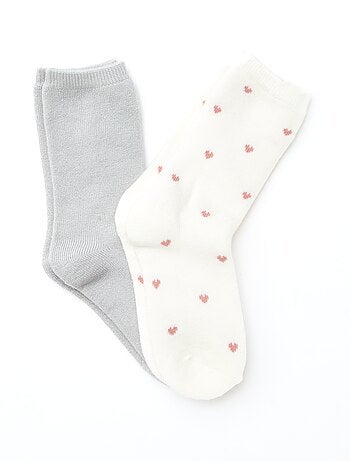 Lote de 2 pares de calcetines cálidos