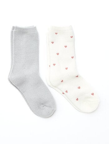 Lote de 2 pares de calcetines cálidos