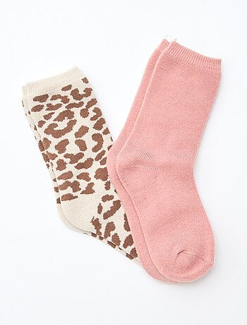 Lote de 2 pares de calcetines cálidos