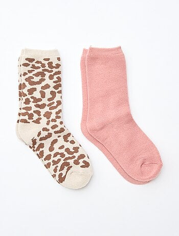 Lote de 2 pares de calcetines cálidos