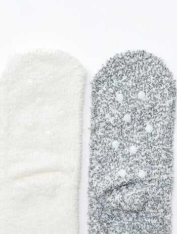 Lote de 2 pares de calcetines fantasía
