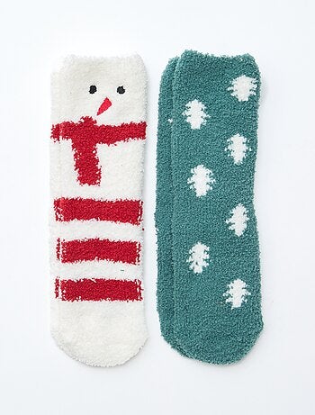 Lote de 2 pares de calcetines fantasía