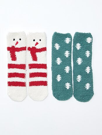 Lote de 2 pares de calcetines fantasía