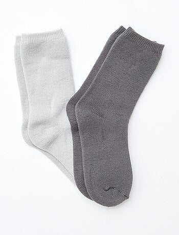 Lote de 2 pares de calcetines térmicos