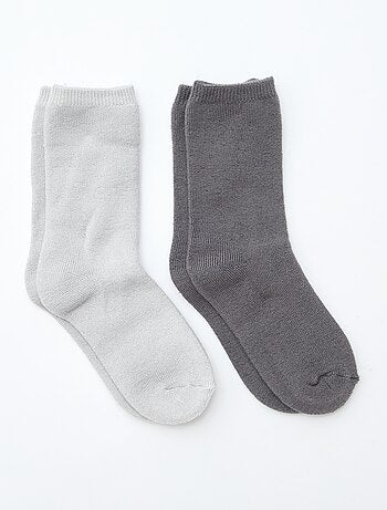 Lote de 2 pares de calcetines térmicos