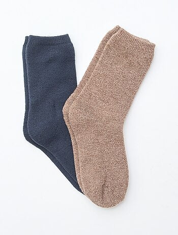 Lote de 2 pares de calcetines térmicos