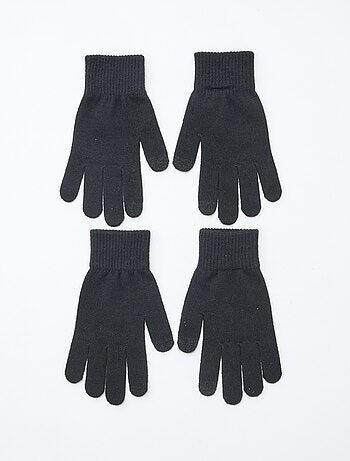 Lote de 2 pares de guantes