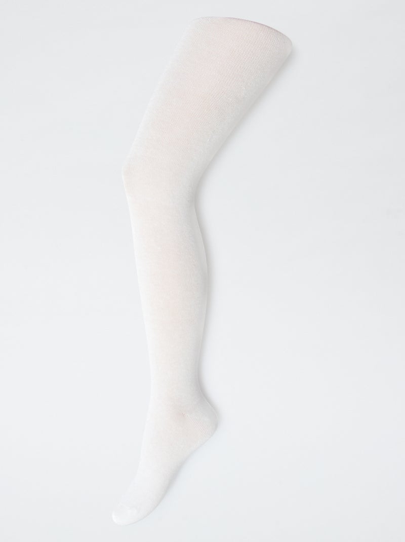 Lote de 2 pares de medias cálidas lisas Rosa - Kiabi