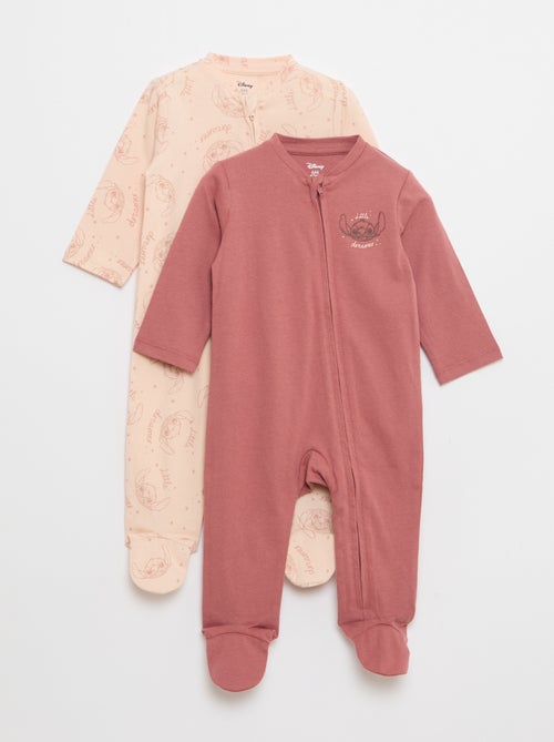 Lote de 2 pijamas con cremallera ligeros 'Stitch' - Kiabi