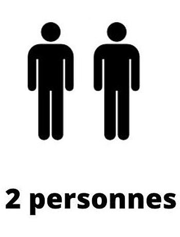 Lote de 2 sábanas bajeras de algodón biológico