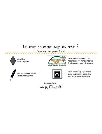 Lote de 2 sábanas bajeras de microfibra