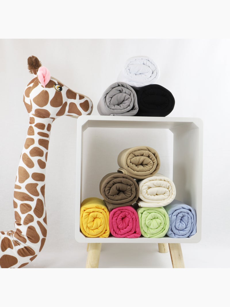 Lote de 2 sábanas bajeras elásticas de algodón para bebé de KIDOR Azul - Kiabi