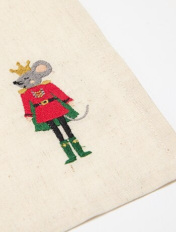 Lote de 2 servilletas de mesa navideñas