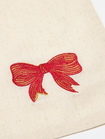 Lote de 2 servilletas de mesa navideñas