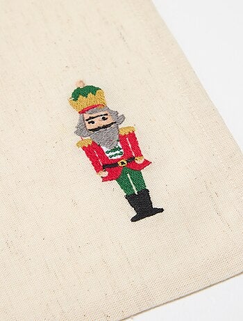 Lote de 2 servilletas de mesa navideñas