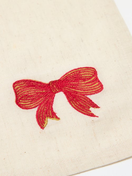 Lote de 2 servilletas de mesa navideñas - Kiabi