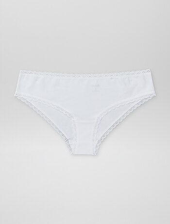 Pack de 2 culottes de algodón