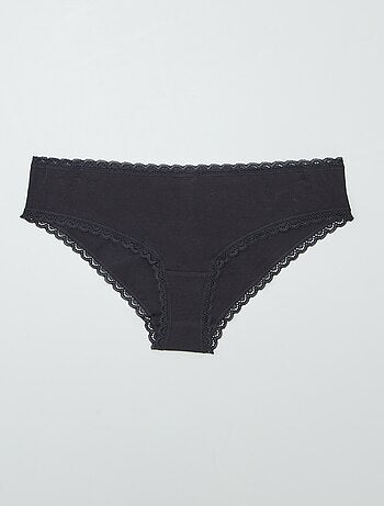 Pack de 2 culottes de algodón