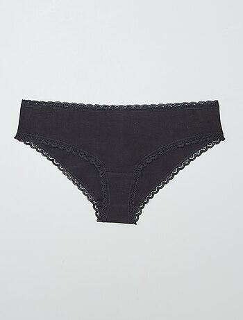 Pack de 2 culottes de algodón