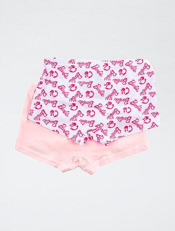 Lote de 2 shortys 'Barbie' en algodón
