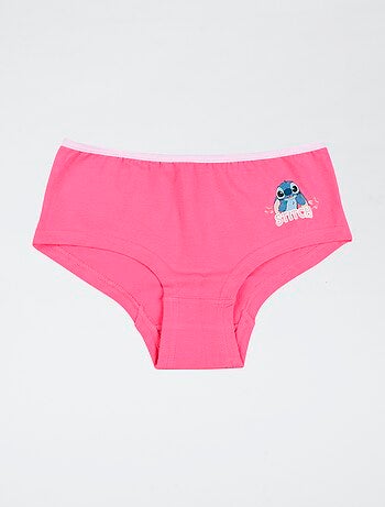 Lote de 2 shortys 'Disney' 'Stitch' de algodón
