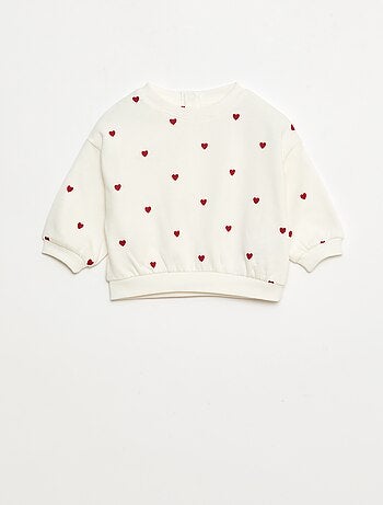 Lote de 2 sudaderas, 1 lisa y otra estampada