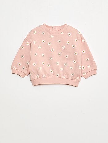 Lote de 2 sudaderas, 1 lisa y otra estampada