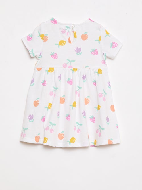 Lote de 2 vestidos de manga corta - Kiabi