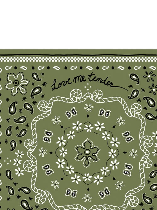 Lote de 20 servilletas de papel bandana - Kiabi