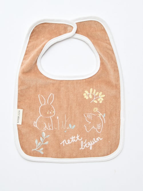 Lote de 3 baberos 'Petit Béguin' - Kiabi Lote de 3 baberos 'Petit Béguin' - Kiabi