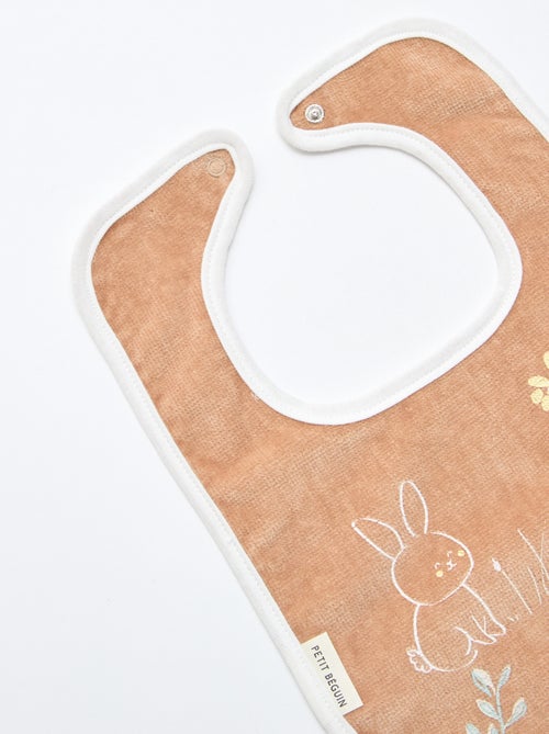 Lote de 3 baberos 'Petit Béguin' - Kiabi Lote de 3 baberos 'Petit Béguin' - Kiabi