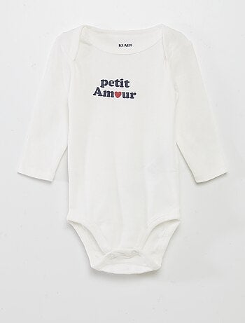 Pack de 3 bodies de manga larga