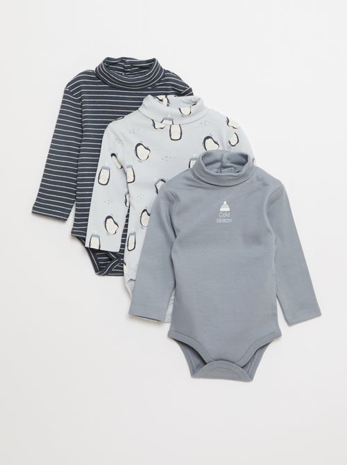 Lote de 3 bodies duraderos - Kiabi