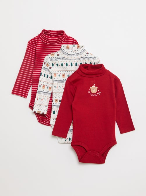 Lote de 3 bodies duraderos - Kiabi