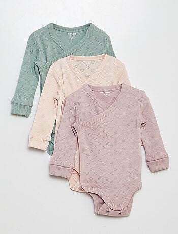 Lote de 3 bodies evolutivos