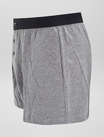 Lote de 3 bóxers lisos