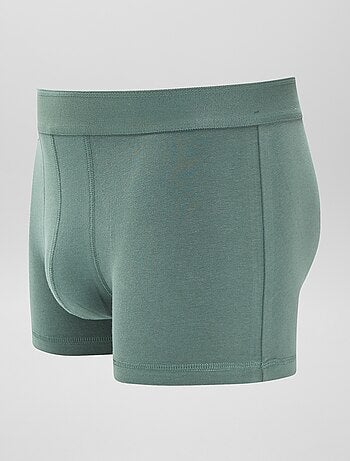 Lote de 3 bóxers lisos