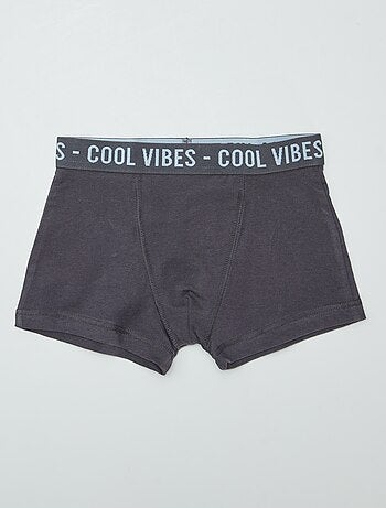 Lote de 3 bóxers stretch