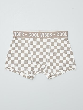 Lote de 3 bóxers stretch