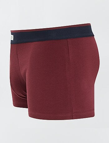 Lote de 3 bóxers elásticos