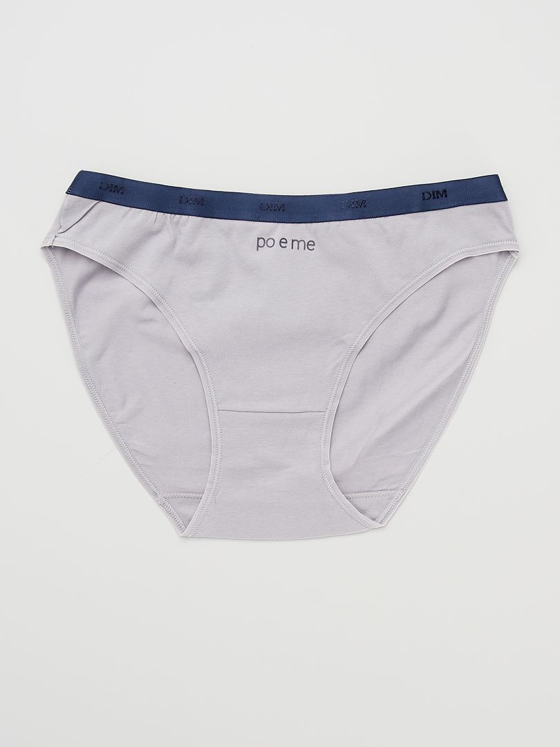 Lote de 3 bragas DIM 'Les Pockets' BEIGE - Kiabi