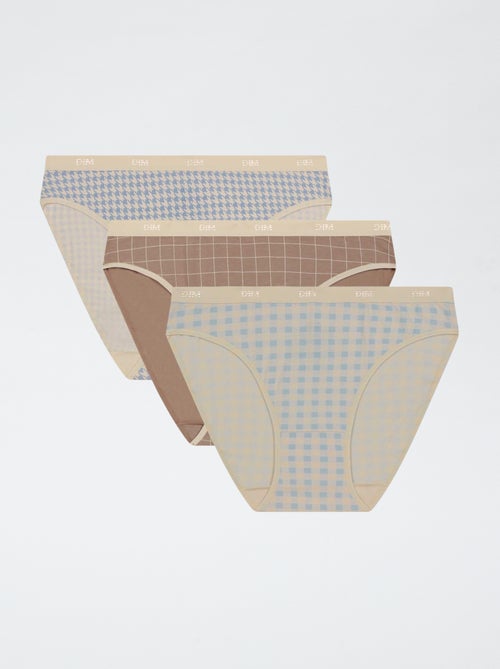Lote de 3 bragas DIM 'Les Pockets' - Kiabi