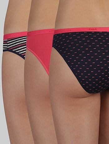 Lote de 3 bragas DIM 'Les Pockets'