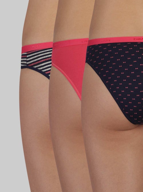 Lote de 3 bragas DIM 'Les Pockets' - Kiabi